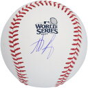 エントリーでポイント 5倍【MLB公式ホログラム付】MLB ヤンキース アンソニー・リゾ 直筆サイン入り ボール Fanatics(ファナティクス) (AUT 24 MLB WS LOGO BASEBALL 45579)(4)