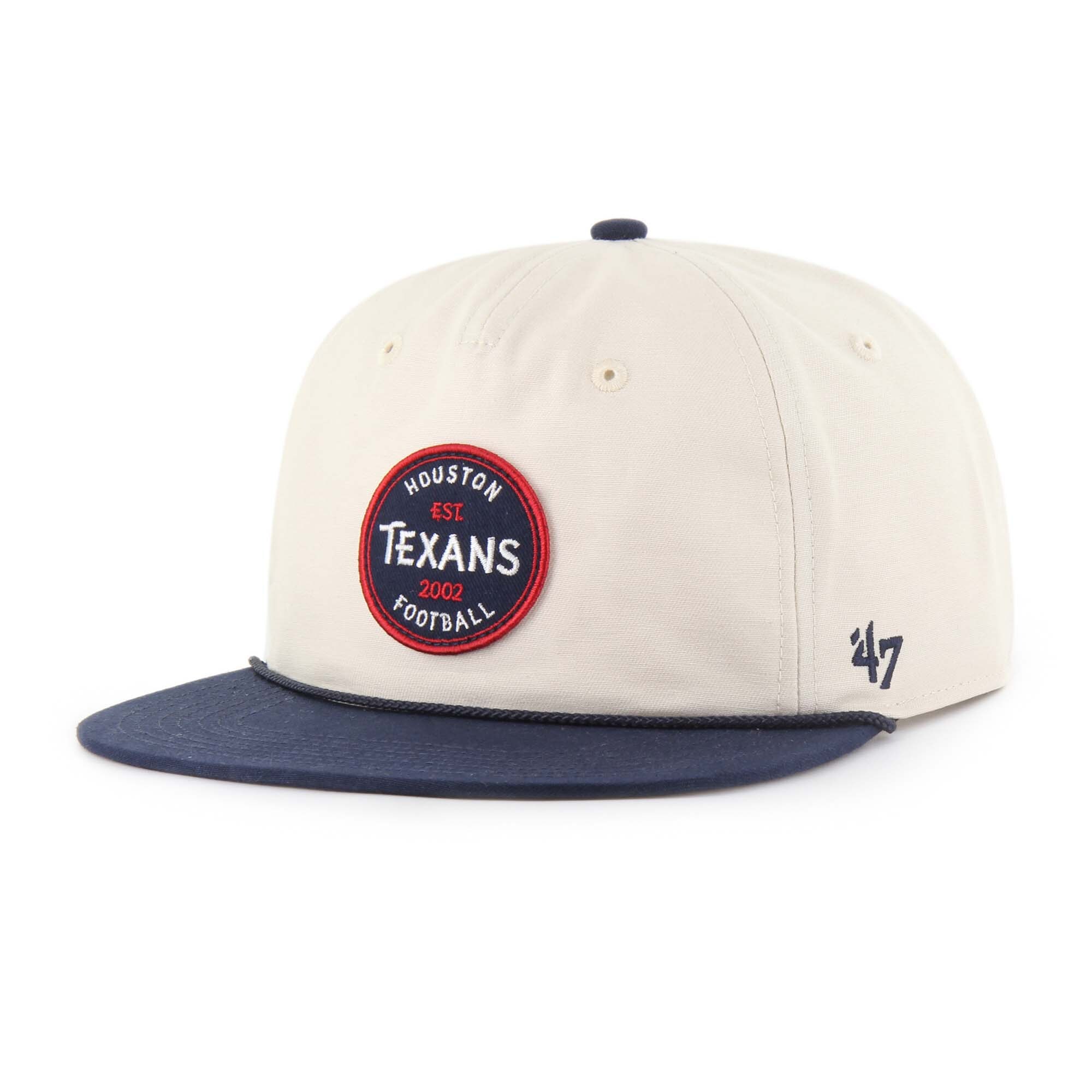 【公式グッズ】NFL テキサンズ アジャスタブルキャップ '47 メンズ ナチュラル (NFL Payson Unstructured Captain)