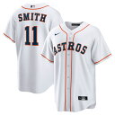 【公式グッズ】MLB アストロズ キャム・スミス ユニフォーム Nike ナイキ メンズ ホワイト (Men's Nike 1.0 Replica Player Jersey)(4)