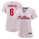 【公式グッズ】MLB フィリーズ ライアン・ハワード ユニフォーム Nike ナイキ レディース ホワイト (Women's Nike 1.0 Replica Player Jersey)