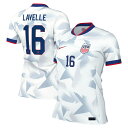 【公式グッズ】NATIONAL TEAM アメリカ女子代表 ラベル ユニフォーム Nike ナイキ レディース ホワイト (NIK SU25/26 Women'...