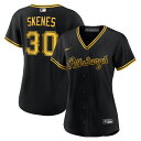 【公式グッズ】MLB パイレーツ ポール・スキーンズ ユニフォーム Nike/ナイキ レディース ブラック (Women's Nike 1.0 Replica ...