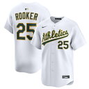 【公式グッズ】MLB アスレチックス ブレント・ルーカー ユニフォーム Nike ナイキ メンズ ホワイト (2025 Nike Men's Ltd Playe...