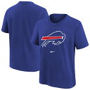 【公式グッズ】NFL ビルズ Tシャツ Nike ナイキ キッズサイズ ロイヤル (25 NFL Youth Primary Logo Legend SST)(4)