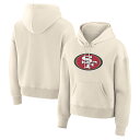 【公式グッズ】NFL 49ers トレーナー Fanatics(ファナティクス) レディース クリーム (NFL Womens Dove Legacy Flee...