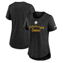 【公式グッズ】NFL スティーラーズ Tシャツ Nike/ナイキ レディース ブラック (25 Women's Nike Primetime Script Tr...