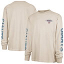 【公式グッズ】NFL ジャイアンツ 長袖 Tシャツ '47 /フォーティーセブン メンズ クリーム (CAIRN RAVINE FOUNDATION LS)