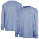 【公式グッズ】NFL ラムズ 長袖 Tシャツ '47 /フォーティーセブン メンズ ロイヤル (CAIRN RAVINE FOUNDATION LS)