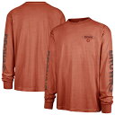 【公式グッズ】NFL ブラウンズ 長袖 Tシャツ '47 /フォーティーセブン メンズ オレンジ (CAIRN RAVINE FOUNDATION LS- throwback)