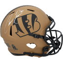 【公式シリアル番号付】NFL ベンガルズ チェイス・ブラウン 直筆サイン入り ヘルメット Fanatics Authentic/ファナティクスオーセンティック (AUT REP HELMET 45797)