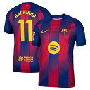 【公式グッズ】ラ・リーガ バルセロナ ハフィーニャ ユニフォーム Nike/ナイキ メンズ ネイビー (NIK 25/26 Men's Match Authen...