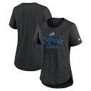 【公式グッズ】NFL ライオンズ Tシャツ Nike/ナイキ レディース ブラック (25 Women's Nike Primetime Script Trib...