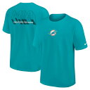 【公式グッズ】NFL ドルフィンズ Tシャツ Nike ナイキ メンズ アクア (25 Men's Nike Primetime Essential Heavyweight Max90 SST - R)