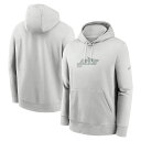 【公式グッズ】NFL ジェッツ プルオーバー パーカー Nike ナイキ メンズ グレイ (25 Men's Nike Edge Pack French Ter...
