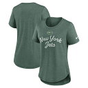 【公式グッズ】NFL ジェッツ Tシャツ Nike/ナイキ レディース グリーン (25 Women's Nike Primetime Script Tribl...