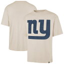 【公式グッズ】NFL ジャイアンツ Tシャツ 47/フォーティーセブン メンズ (BOULDERING IMPRINT RAVINE FOUNDATION SST- throwback)
