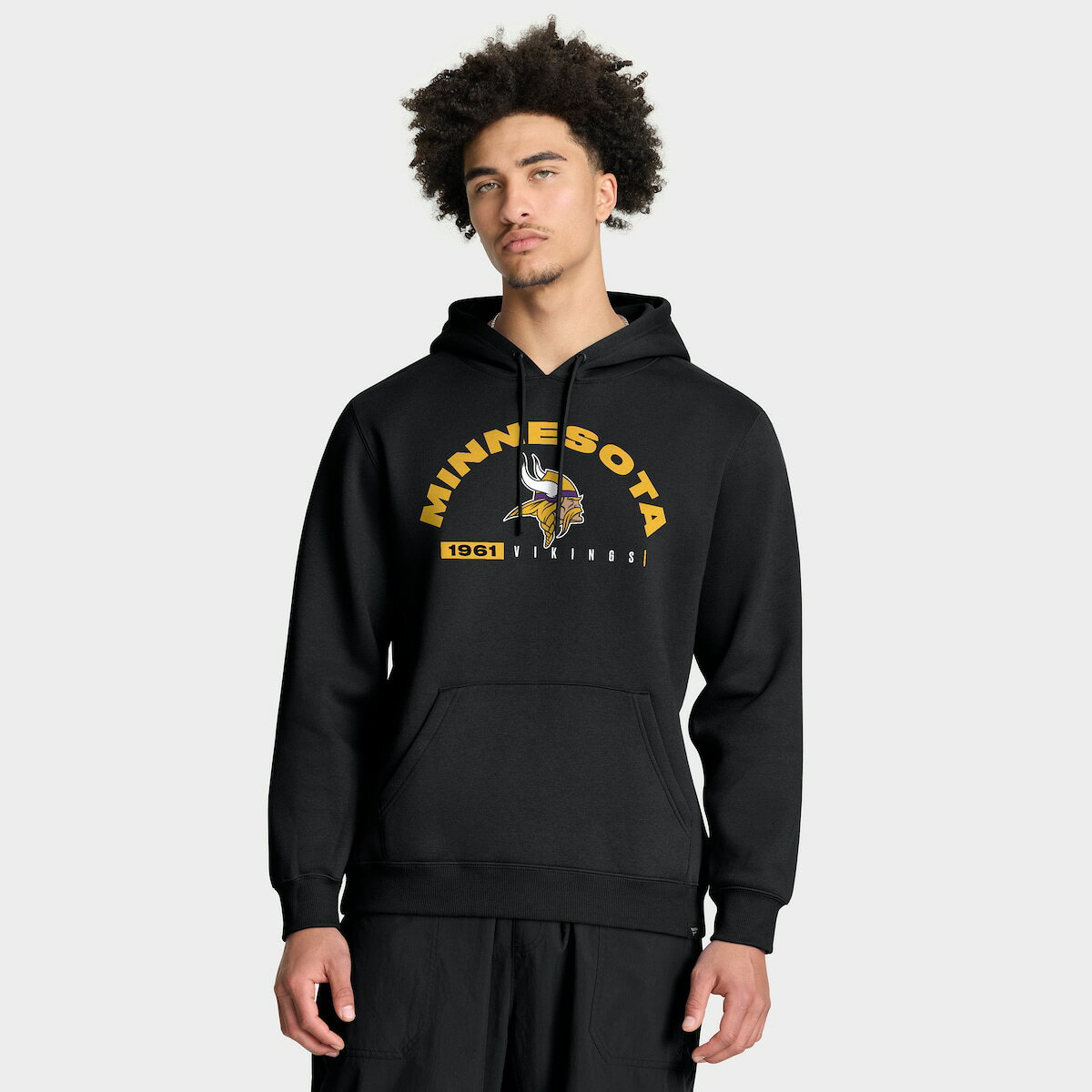 NFL バイキングス プルオーバー パーカー Fanatics/ファナティクス メンズ ブラック (FANATICS DELAY OF GAME LEGACY FLEECE POH)