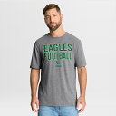 【公式グッズ】NFL イーグルス Tシャツ Fanatics/ファナティクス メンズ ヘザーグレイ (FANATICS FIRST DOWN TRIBUTE TRIBLEND SS)|詳細画像
