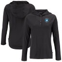 【公式グッズ】MLS シャーロットFC プルオーバー Cutter & Buck レディース ブラック (CNB S25 Women's Coastline Epic Comfort Eco Recycled Hooded Shirt)(4)