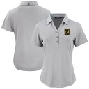 【公式グッズ】MLS LAFC ポロシャツ Cutter & Buck レディース グレイ (CNB S25 Women's Forge Eco Stretch Recycled Polo)(4)