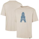 【公式グッズ】NFL オイラーズ Tシャツ 47/フォーティーセブン メンズ (BOULDERING IMPRINT RAVINE FOUNDATION SST- throwback)