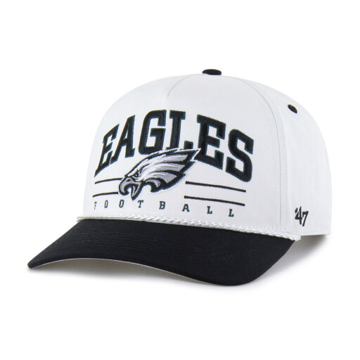 【公式グッズ】NFL イーグルス アジャスタブルキャップ 47/フォーティーセブン メンズ ホワイト (NFL Roscoe Two Toned Hitch) 【公式グッズ】NFL イーグルス アジャスタブルキャップ 47/フォーティーセブン メンズ ホワイト (NFL Roscoe Two Toned Hitch)