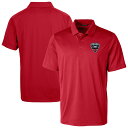 【公式グッズ】MLS D.C.ユナイテッド ポロシャツ Cutter & Buck メンズ レッド (CNB S25 Men's Prospect Eco Textured Stretch Recycled Polo)(4)