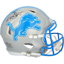 【公式シリアル番号付き】NFL ライオンズ デビッド・モンゴメリー 直筆サイン入り 実物大 ヘルメット Fanatics Authentic/ファナティクスオーセンティック (AUT PRO HELMET 45807)|詳細画像
