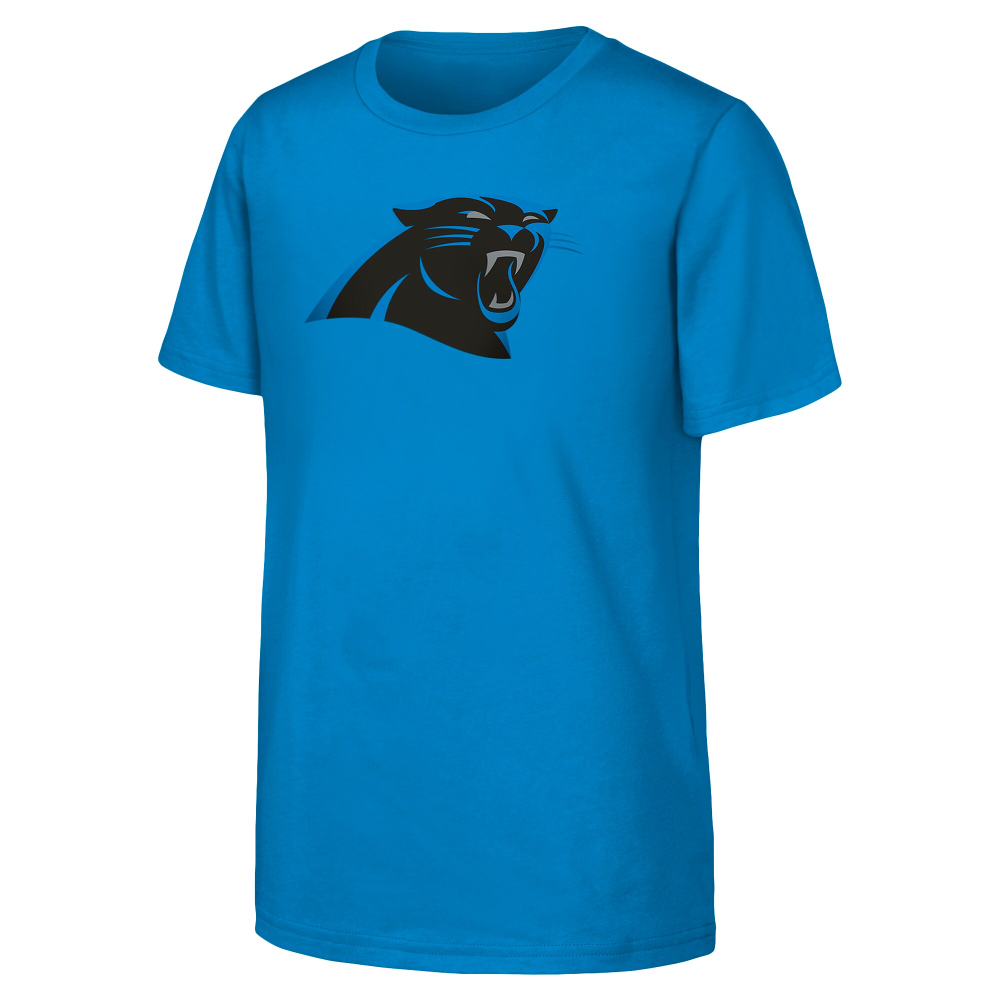 【公式グッズ】NFL パンサーズ Tシャツ Outerstuff キッズサイズ ブルー (NFL Youth OST Primary Logo SST - R)