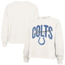 【公式グッズ】NFL コルツ 長袖 Tシャツ '47/フォーティーセブン レディース クリーム (NFL Womens Muse Sydney LST - R)