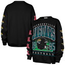 【公式グッズ】NFL ジャガーズ トレーナー '47/フォーティーセブン レディース ブラック (NFL Womens Go Big Oversized Cre...