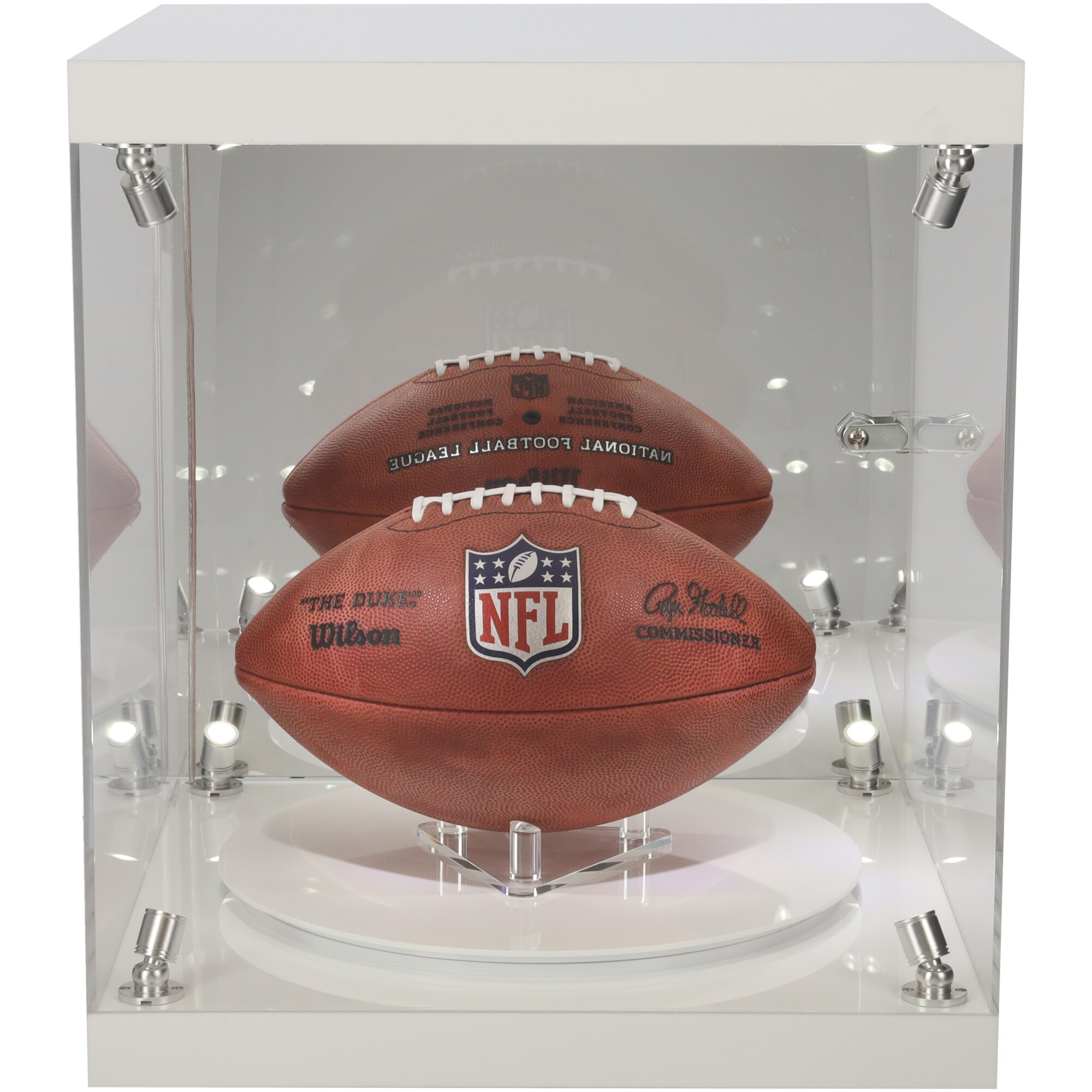 【公式グッズ】NFL スペシャルアイテム コレクタブル用 アメフト ボールケース Fanatics Authentic/フ..