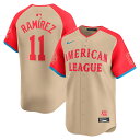 【公式グッズ】MLB オールスター ホセ・ラミレス ユニフォーム Nike/ナイキ メンズ クリーム (Men's Nike 2024 ASG Limited Jerseys - Finished)