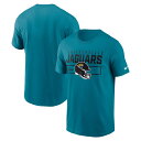 【公式グッズ】NFL ジャガーズ Tシャツ Nike/ナイキ メンズ ティール (25 Men's Nike Primetime Helmet Essential Cotton SST - R)