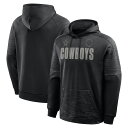 【公式グッズ】NFL カウボーイズ プルオーバー パーカー Fanatics/ファナティクス メンズ ブラック (25 Men's Fanatics Chip Shot Blackout Poly Fleece POH)