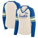 【公式グッズ】NFL シーホークス 長袖 Tシャツ Fanatics/ファナティクス レディース クリーム (NFL Womens Hometown Lace ...