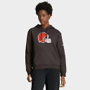 【公式グッズ】NFL ブラウンズ フリース パーカー Nike/ナイキ レディース ブラウン (25 Women's Nike Primetime Club P...