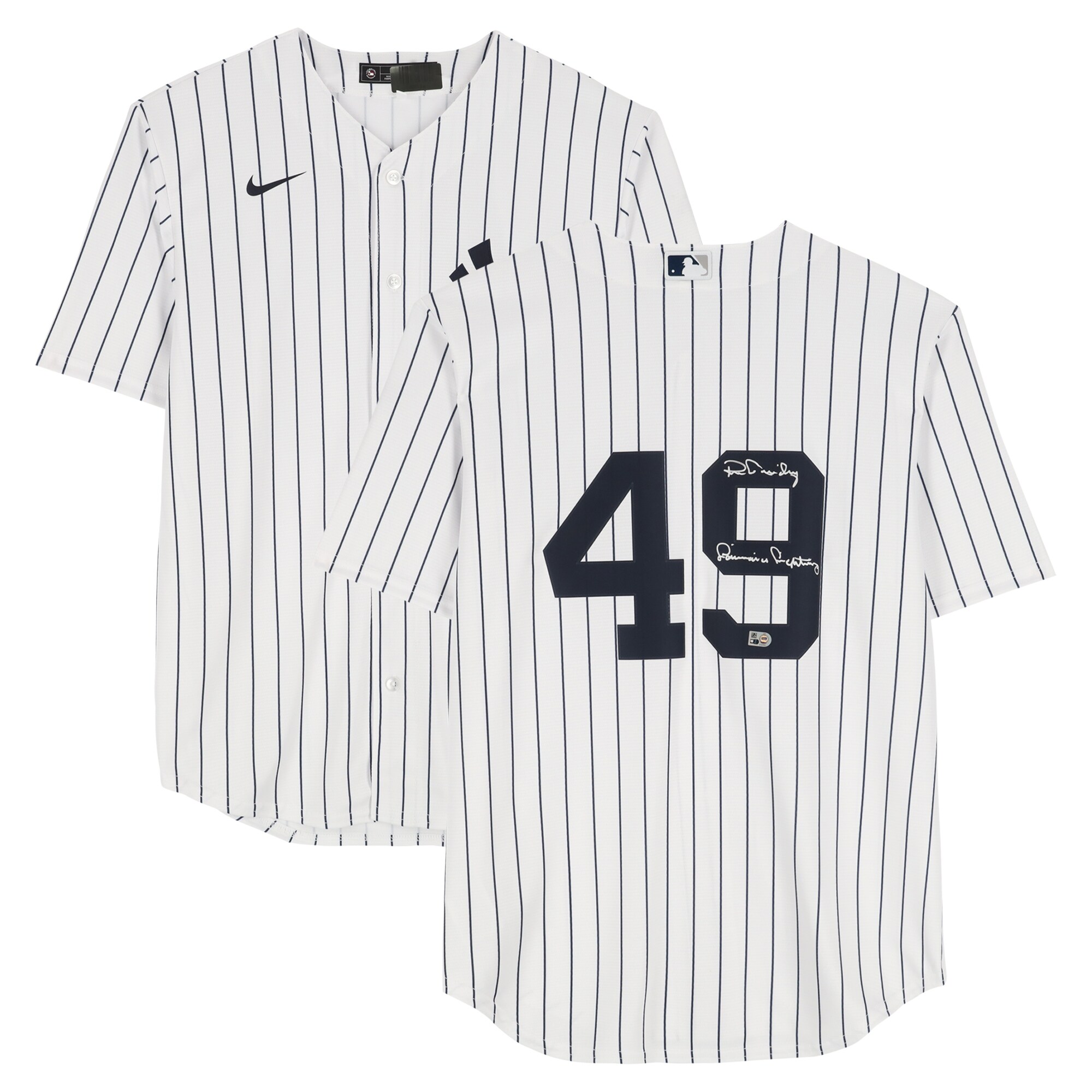 【MLB公式ホログラム付】MLB ヤンキース ロン・ギドリー 直筆サイン入り 野球ユニフォーム Fanatics Authentic/ファナティクスオーセンティック (AUT BB JERSEY 45838)