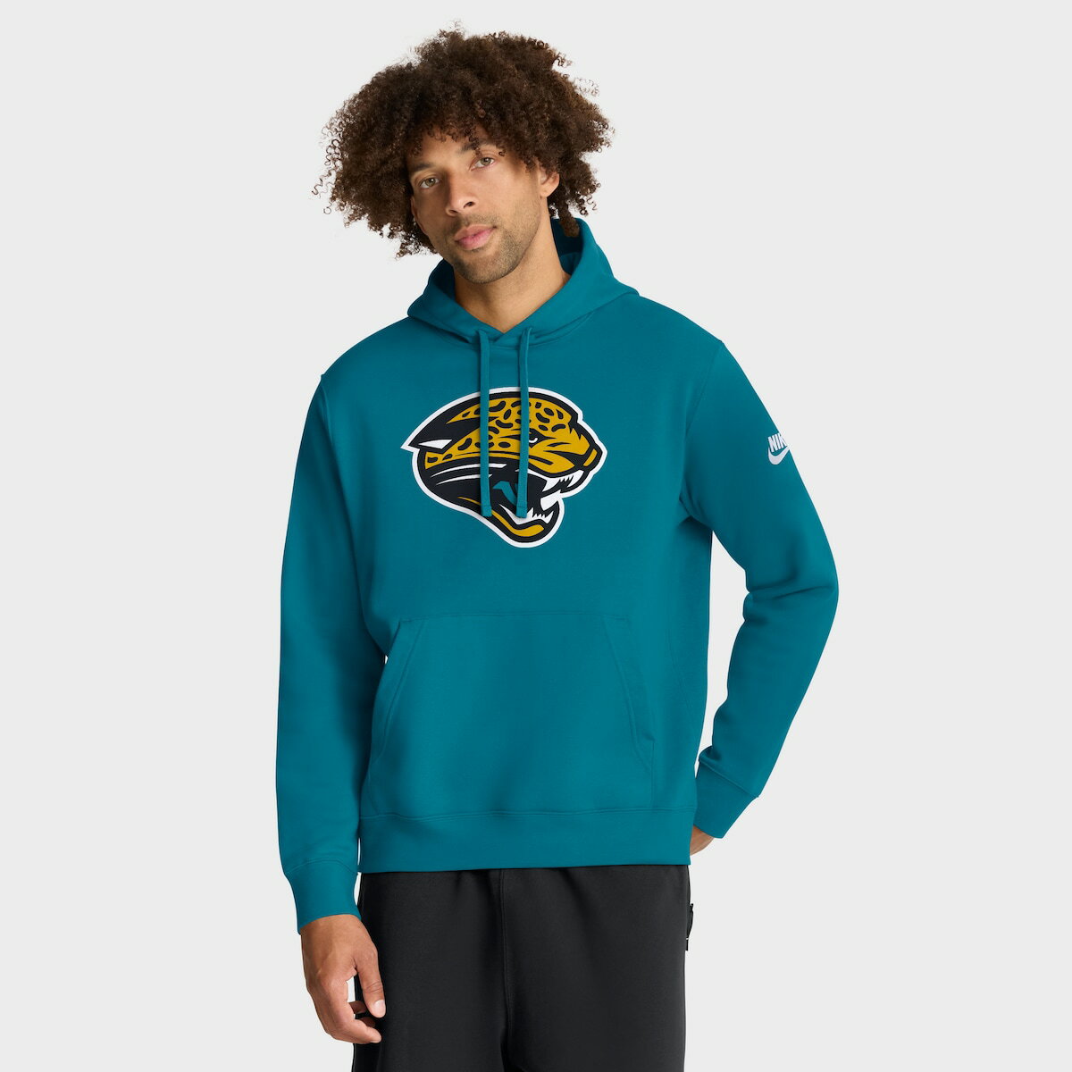 NFL ジャガーズ プルオーバー パーカー Nike/ナイキ メンズ ティール (25 Men's Nike Primetime Team Logo Club PO Hood - R)