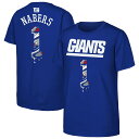 【公式グッズ】NFL ジャイアンツ マリーク・ネイバーズ ネーム&ナンバー Tシャツ Outerstuff キッズサイズ ロイヤルブルー (23 Youth 8-20 Drip Player N&N Mainliner SST)
