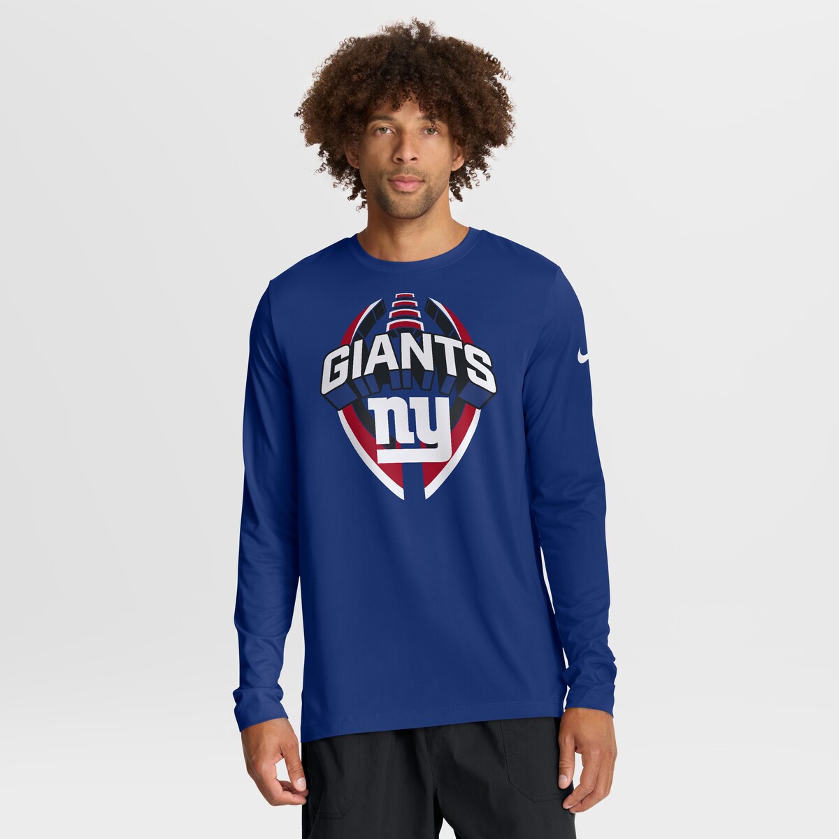 NFL ジャイアンツ 長袖 Tシャツ Nike/ナイキ メンズ ロイヤルブルー (25 Men's Nike Primetime Legend Icon Dri-Fit LST - R)