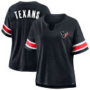 【公式グッズ】NFL テキサンズ Tシャツ Fanatics/ファナティクス レディース ネイビー (NFL Womens Plus Redzone Strip...