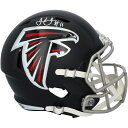 【公式シリアル番号付き】NFL ファルコンズ ジュリオ・ジョーンズ 直筆サイン入り 実物大 ヘルメット Fanatics Authentic/ファナティクスオーセンティック (AUT REP HELMET 45839)|詳細画像