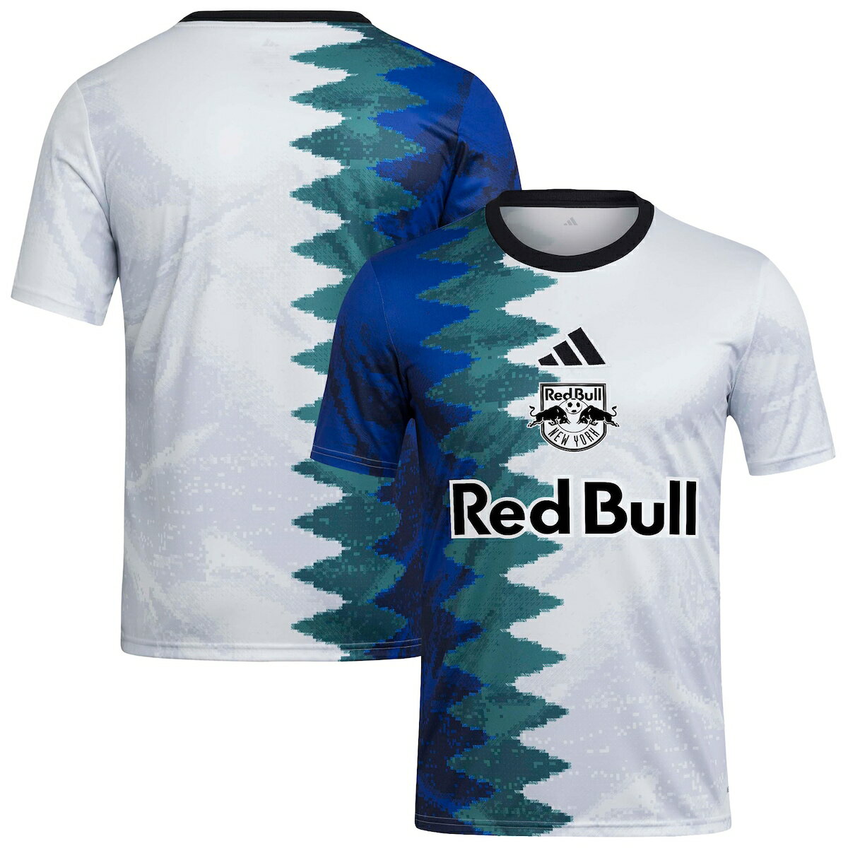 【公式グッズ】MLS レッドブルズ プレマッチトップ Adidas/アディダス メンズ ホワイト (ADI F25 Men's Gaming Pre-Match...