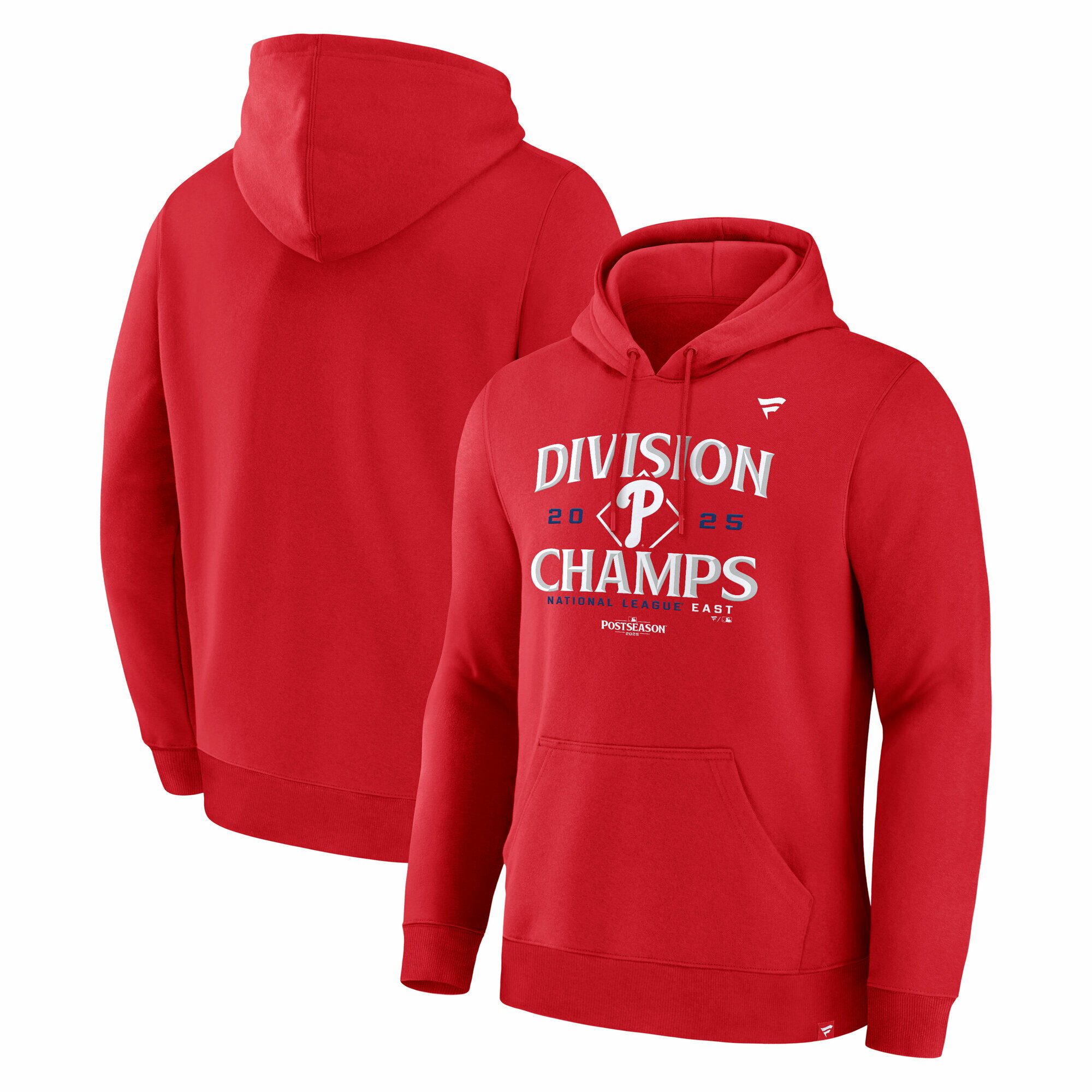【公式グッズ】MLB フィリーズ パーカー Fanatics/ファナティクス メンズ レッド (Division Champions Locker Room Hood)