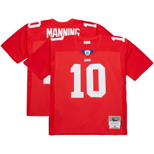 【公式グッズ】NFL ジャイアンツ イーライ・マニング 復刻ユニフォーム Mitchell & Ness/ミッチェル&ネス メンズ レッド (Men's MNC B&T Legacy Retired Player Jersey)