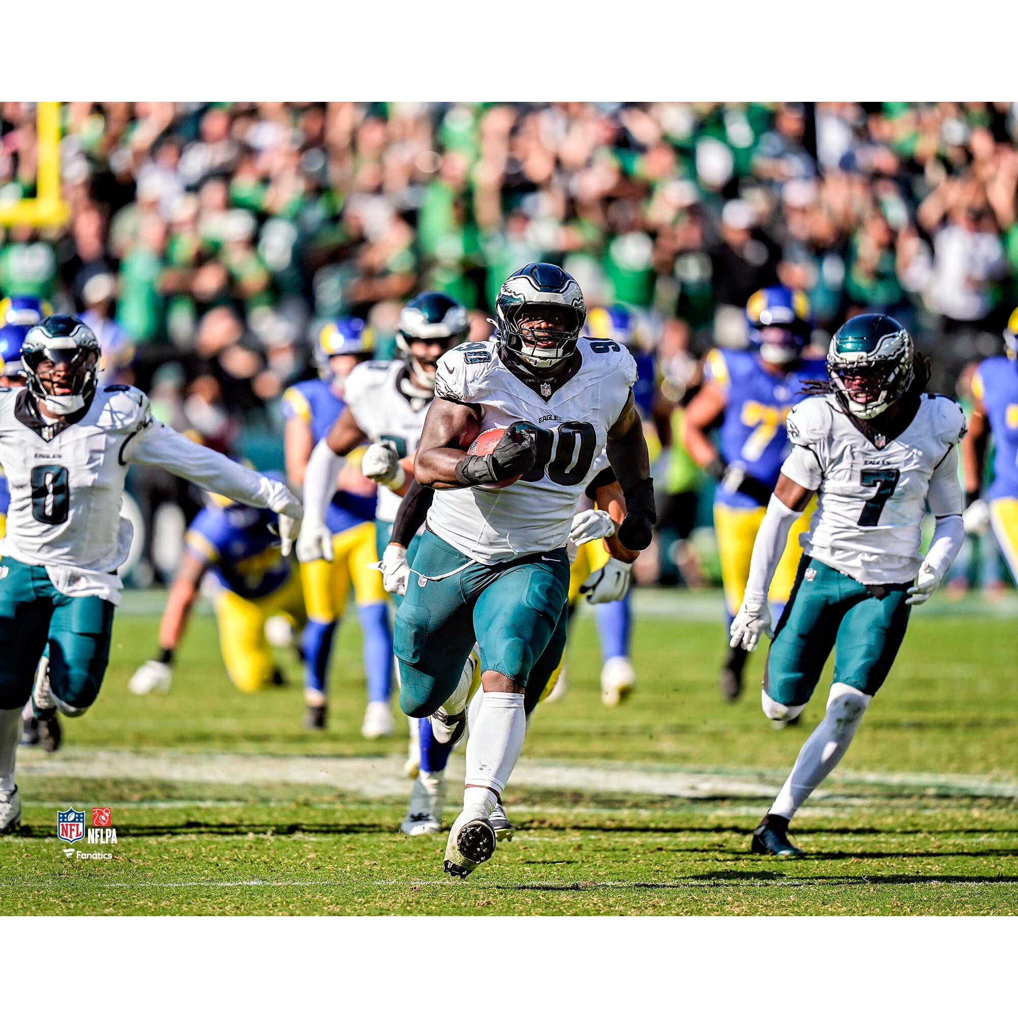 【公式グッズ】NFL イーグルス ジョーダン・デイビス コレクタブルフォト Fanatics Authentic/ファナティクスオーセンティック (UNS NFL PHOTO 45922 - MULTI)