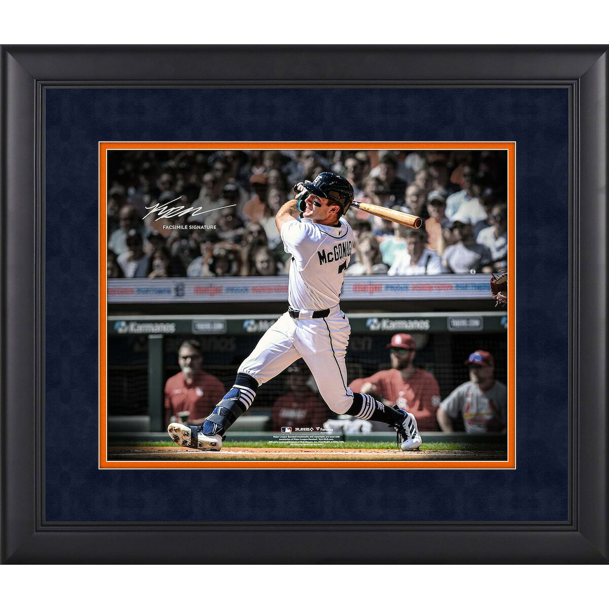 MLB タイガース ケビン・マクゴニグル コレクタブルフォトコラージュ Fanatics Authentic/ファナティクスオーセンティック (UNS FR PF31 FACSIMILE COLLAGE)