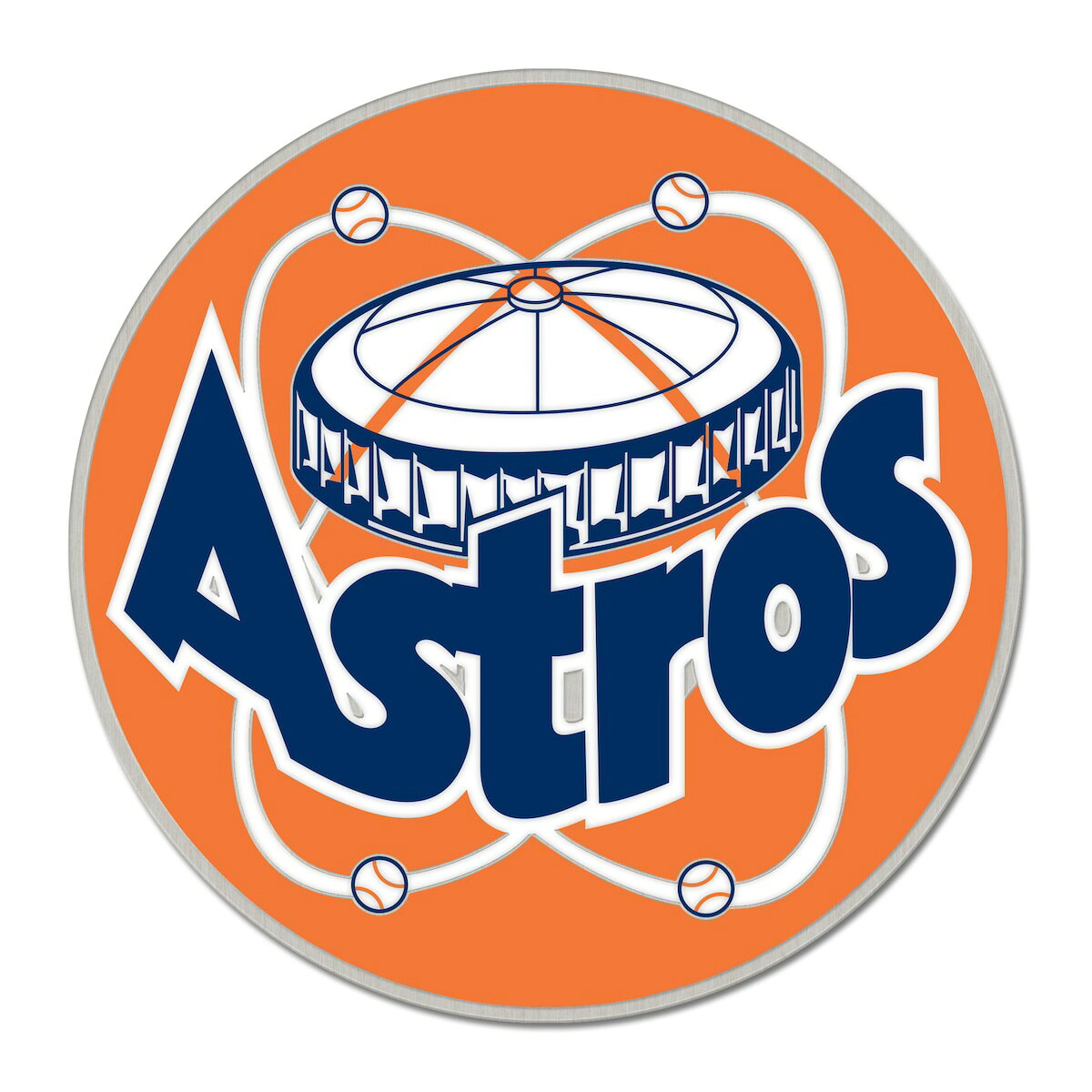 This Houston Astros Cooperstown Collection collector pin is a small but mighty way to accessorize any game day look. The Wincraft polished metal pin can go anywhere: on a bag, on a pennant or even right on your shirt. The hard enamel colors evoke team pride with a vintage design that showcases the proud history of your favorite franchise.Brand: WinCraftPolished to a smooth surfaceImportedOfficially licensedMaterial: 100% MetalPost back with butterfly claspMeasures approx. 1.25 inchesHard enamel graphics