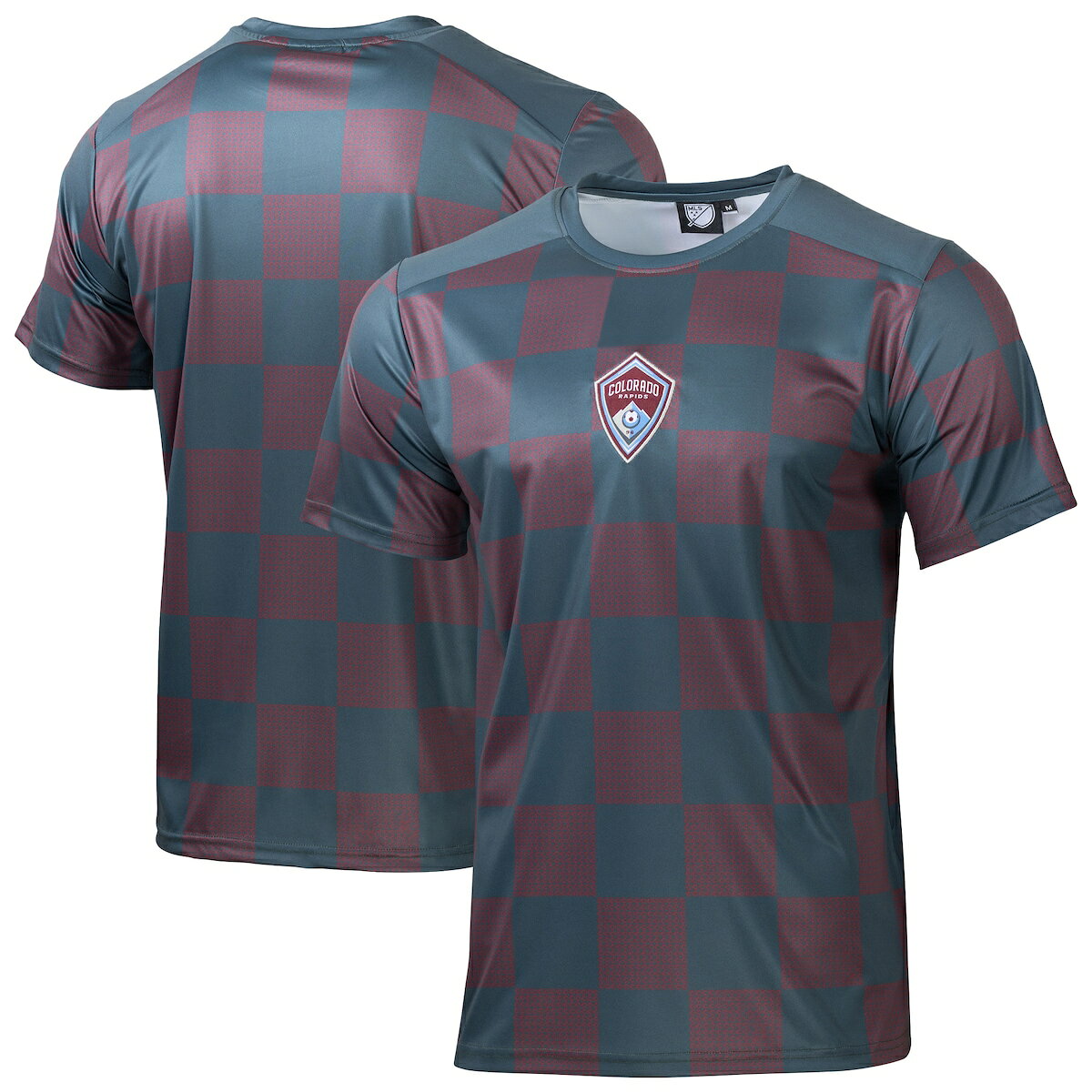 MLS コロラド・ラピッズ Tシャツ Sport Design Sweden メンズ ブルー (SDS S26 Men's Sublimated Crest Tee)